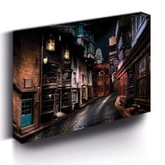 Epee Harry Potter Obraz LED svietiace 30x40 cm - Priečna ulica