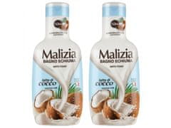 Malizia Malizia kúpeľný gél s kokosovým mliekom 1 l x2