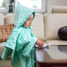 Baby Gadgets BabyGadgets Deka s rukávmi pre deti Baby Wrap Active - mentolová