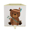 Dream Creations Látkový box na hračky medveď indián 33x33x33 cm