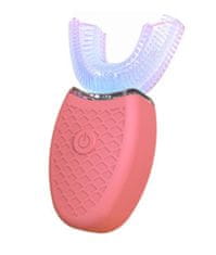Popron.cz Automatický zubní kartáček Smart whitening - růžový