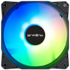 BitFenix vodný chladič na CPU 360 mm Black/tenký - 32mm/ARGB/4-pin/AMD aj Intel
