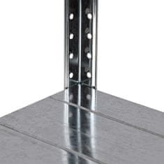 DEMA Skrutkový regál pozinkovaný 4P 75x30x145 cm