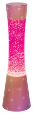 Rabalux Minka stolné lávové svietidlo 1x20W | GY6,35 - ružová