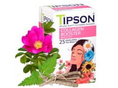 Tipson Tipson Organic Beauty COLLAGEN BOOSTER zelený čaj vo vrecúškach 25 x 1,5 g x3