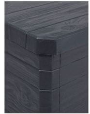 TOOMAX úložný box WOODYS 90 L - grafit