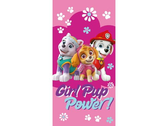 BrandMac Detská osuška Paw Patrol Girl Pup Power