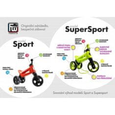 Teddies Funny Wheels odrážadlo Super Sport Rider 2v1 zelené