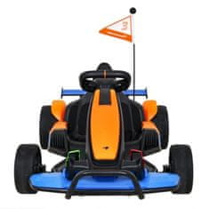 RAMIZ Elektrická motokára McLaren Drift s funkciou driftovania Oranžová