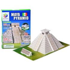 JOKOMISIADA 3D puzzle – Mayská pyramída, 19 dielov