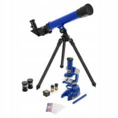 KOMFORTHOME Mikroskop Teleskop pre deti Vzdelávacia sada XL