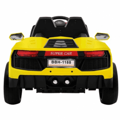 RAMIZ Elektrické športové auto Future Žltá
