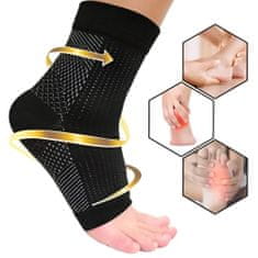 SOLFIT® Univerzálne kompresné ponožky s otvorenou špičkou s medenými vláknami (1 pár) – veľkosť S | OPEDIA 