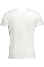  Perfektné Pánske Tričko Krátky Rukáv Biela Farba: Biela, Veľkosť: 3XL
