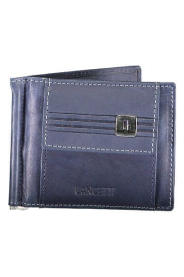 LANCETTI  Kvalitná Pánska Peňaženka Modrá Farba: Modrá, Veľkosť: UNI