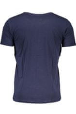 SCUOLA NAUTICA  Perfektné Pánske Tričko Krátky Rukáv Modrá Farba: Modrá, Veľkosť: XL