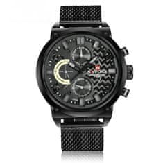 Smart Plus NAVIFORCE 9068 Pánske Quartz originálne luxusné hodinky: Elegantné originálne hodinky s kalendárom, športové náramkové hodinky, Relogio Masculino Elegance