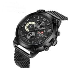 Smart Plus NAVIFORCE 9068 Pánske Quartz originálne luxusné hodinky: Elegantné originálne hodinky s kalendárom, športové náramkové hodinky, Relogio Masculino Elegance