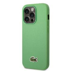 Lacoste Zadný kryt Iconic Petit Pique Logo pre iPhone 14 Pro Green