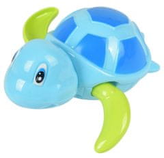 APT Naťahovacia korytnačka do vane - modro-zelená