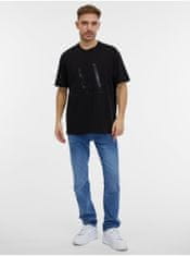 Čierne pánske tričko Armani Exchange S