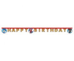 Procos Banner Sonic Happy Birthday 230cm