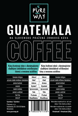Pureway Guatemala odrodová káva zrnková Pureway 200g