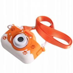 R2Invest Digitálny fotoaparát pre deti X5 FOX líška oranžový