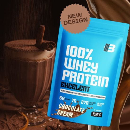 BODY NUTRITION Excelent 100% Whey Proteín 1000g-čokoláda od BODY NUTRITION