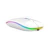 Štíhla bezdrôtová optická myš RGB 2,4 GHz
