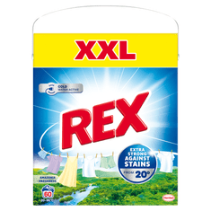 Rex prací prášek Amazonia Freshness BOX 60 praní, 3,3 kg