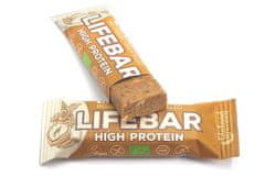 Lifefood Tyčinka Lifebar Proteín Bio Raw oriešková s vanilkou 47g