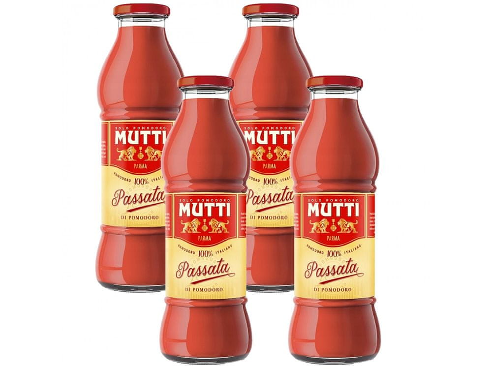 sarcia.eu Mutti - Talianska paradajková passata 700g x4