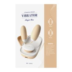 Vibrabate Dvojité vibračné vajíčko, dobíjateľné s usb káblom análna/vaginálna stimulácia