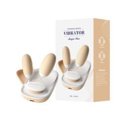 Vibrabate Dvojité vibračné vajíčko, dobíjateľné s usb káblom análna/vaginálna stimulácia