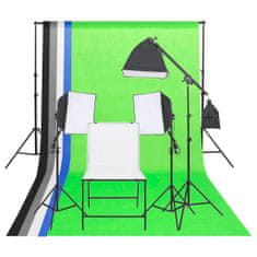 Vidaxl Fotografická štúdiová súprava osvetlenia s foto stolom