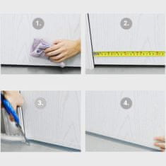 Netscroll Tesniaca páska, ktorá bráni vetru prachu, hluku a hmyzu vniknúť do vášho domova,5m, ProSeal