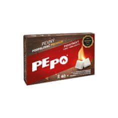 PEPO PE-PO pevný podpaľovač Premium 40 podpalov