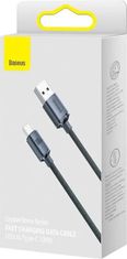 Noname Baseus Type-C Crystal Shine series fast charging data cable 100W 1.2m Black (CAJY000401)