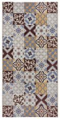 Hanse Home Behúň Cappuccino 105881 Mosaik Brown Multicolored 75x150