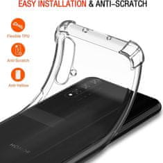 Techsuit Anti Shock silikonové púzdro pre Huawei Nova 5T/Honor 20 - Transparentná KP30028