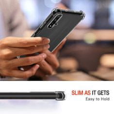 Techsuit Anti Shock silikonové púzdro pre Huawei Nova 5T/Honor 20 - Transparentná KP30028