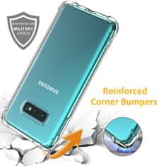 Techsuit Anti Shock silikonové púzdro pre Samsung Galaxy S10e - Transparentná KP30052