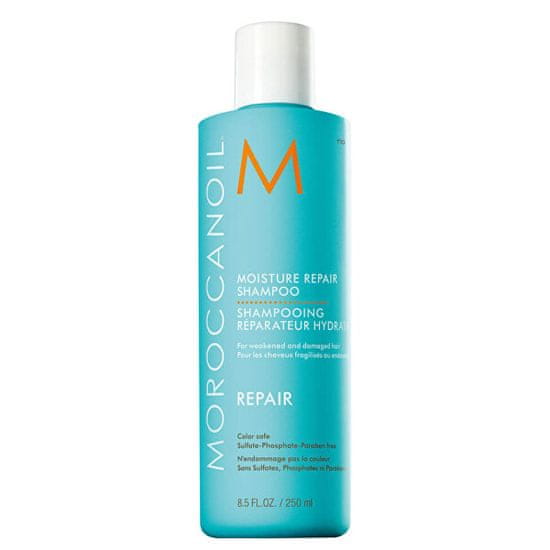 Moroccanoil Regeneračný šampón s obsahom arganového oleja na slabé a poškodené vlasy ( Moisture Repair Shampoo)