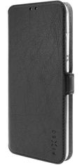 FIXED Tenké puzdro typu kniha Topic pre Xiaomi Redmi 13C/POCO C65, čierne (FIXTOP-1272-BK)