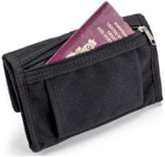 KRIEGA cestovná peňaženka KSTSH čierna