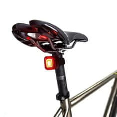 Maclean Zadná lampa na bicykel USB AUTO STOP Energy MCE355 125lm 66180