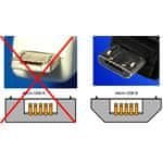 Value Redukcia USB A(F) - microUSB B(M), OTG, 0,15 m, čierny
