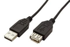 Goobay Kábel USB 2.0 AA 60 cm, predlžovací, čierny