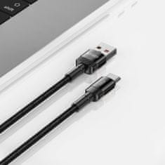 Tech-protect Ultraboost Evo kábel USB / USB-C 100W 5A 25cm, čierny